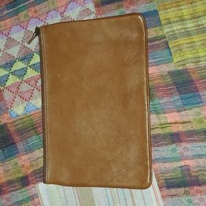 Madewell Leather Pouch Clutch